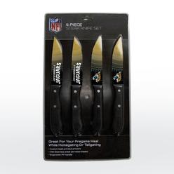 NFL The Sports Vault Jacksonville Jaguars Knife Set - Steak - 4 Pack
