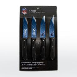 NFL The Sports Vault Tennessee Titans Knife Set - Steak - 4 Pack - Special Order