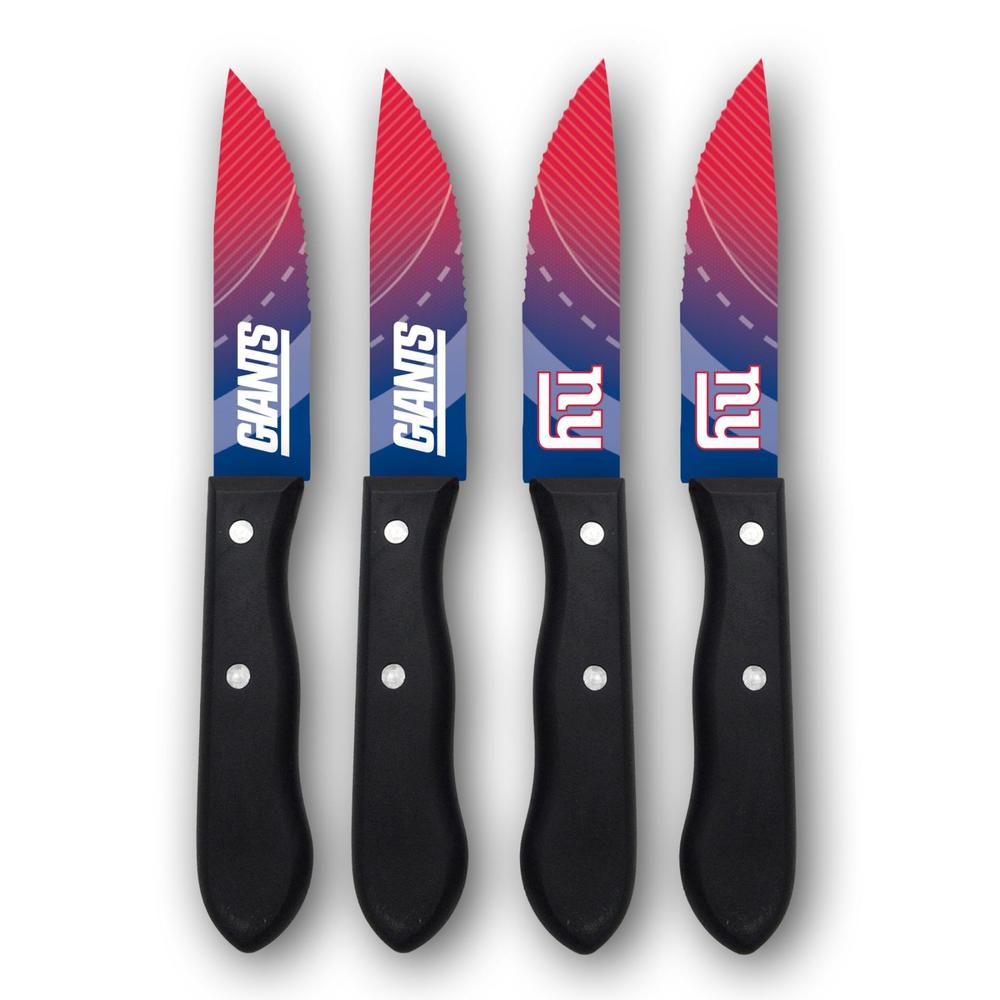 NFL 4-Piece Steak Knife Set - New York Giants
