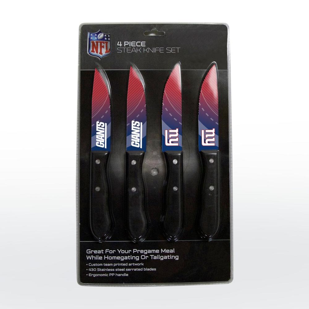 NFL 4-Piece Steak Knife Set - New York Giants