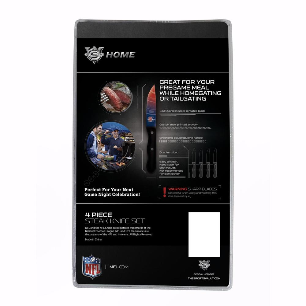 NFL 4-Piece Steak Knife Set - New Orleans Saints