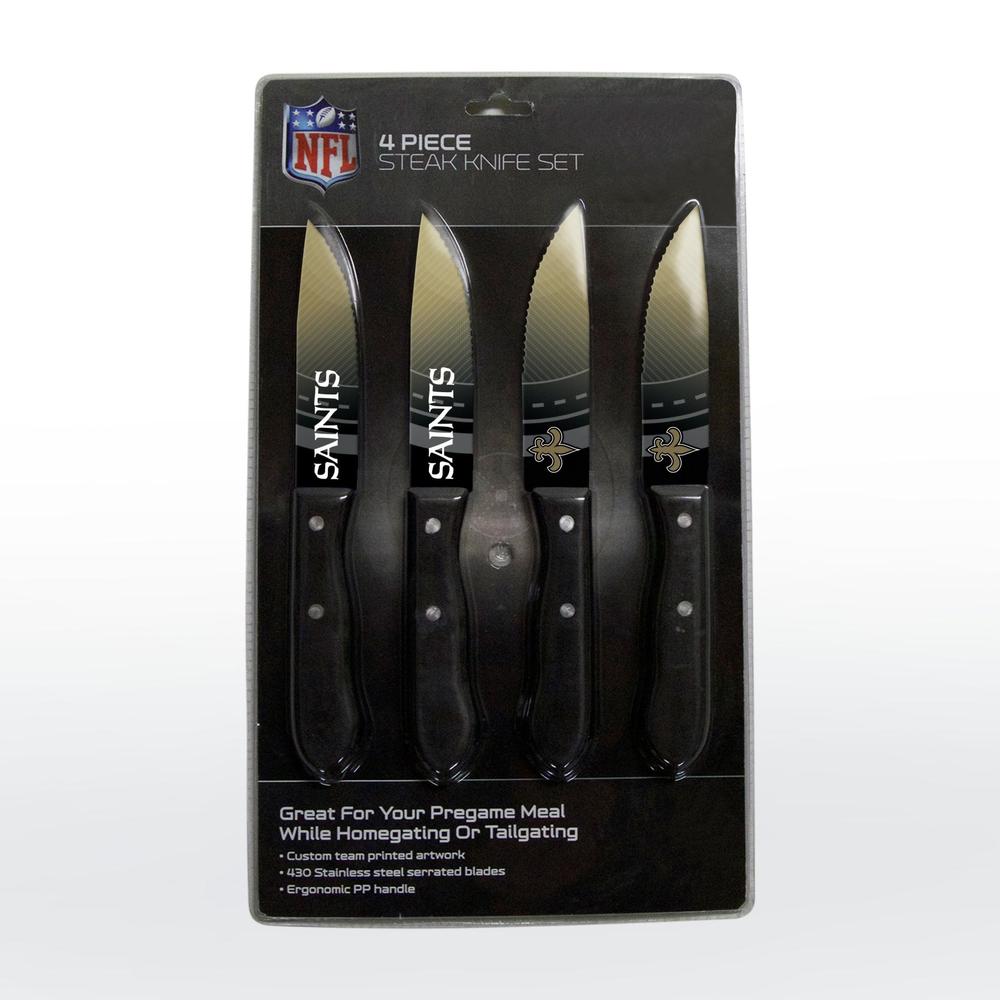 NFL 4-Piece Steak Knife Set - New Orleans Saints