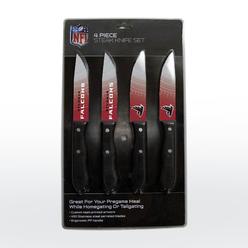 NFL The Sports Vault Atlanta Falcons Knife Set - Steak - 4 Pack