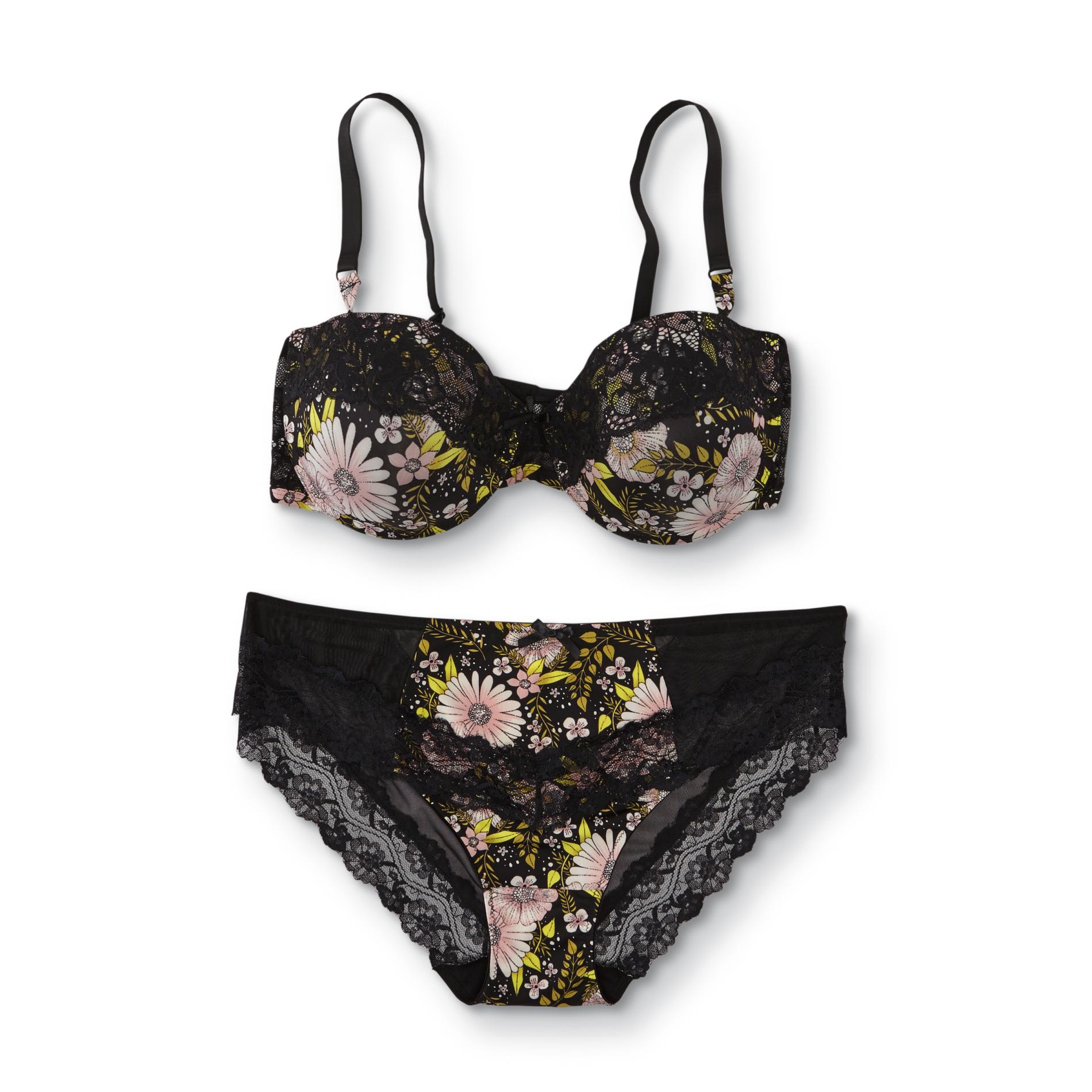 kmart bra and panty set