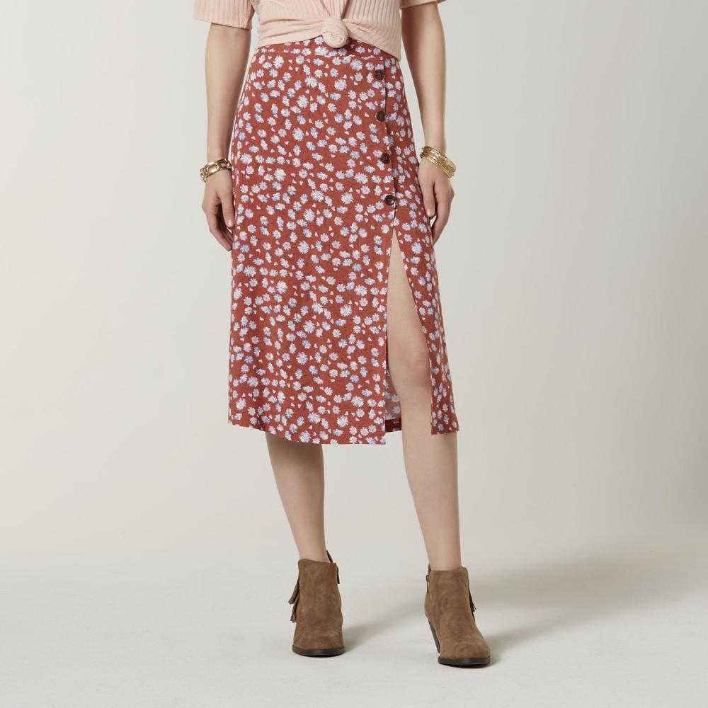 Roebuck & Co. Women's Midi Skirt - Floral