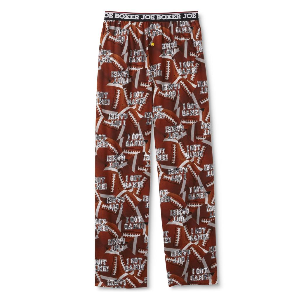 Joe Boxer Men's Knit Pajama Pants - I Got Game