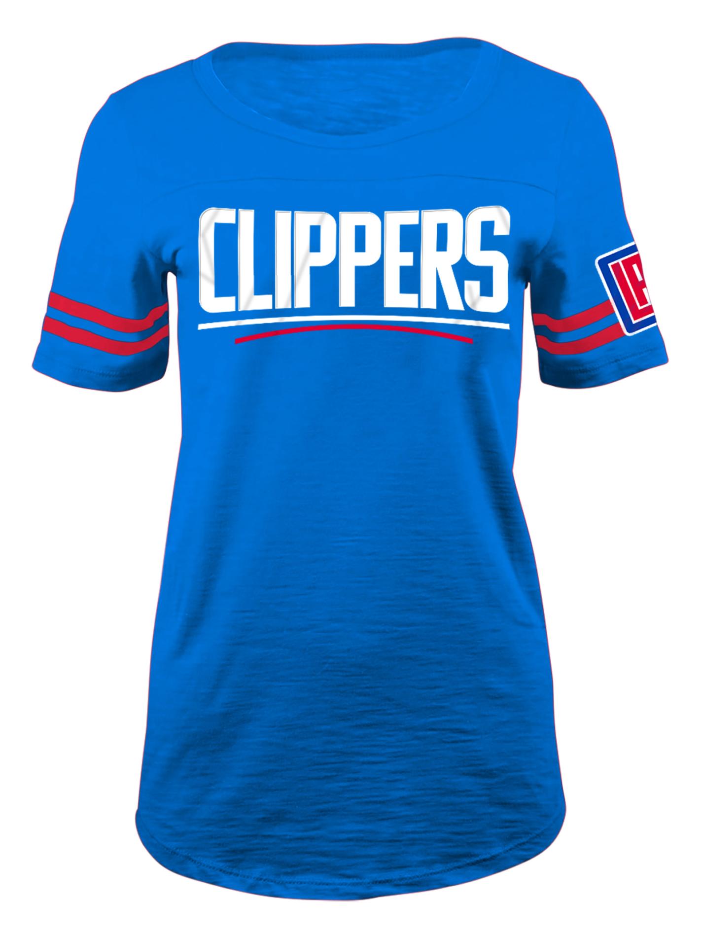 NBA(CANONICAL) Women's Burnout T-Shirt - Los Angeles Clippers, Size: Large NBA(CANONICAL) Women's Burnout T-Shirt - Los Angeles Clippers, Size: Large