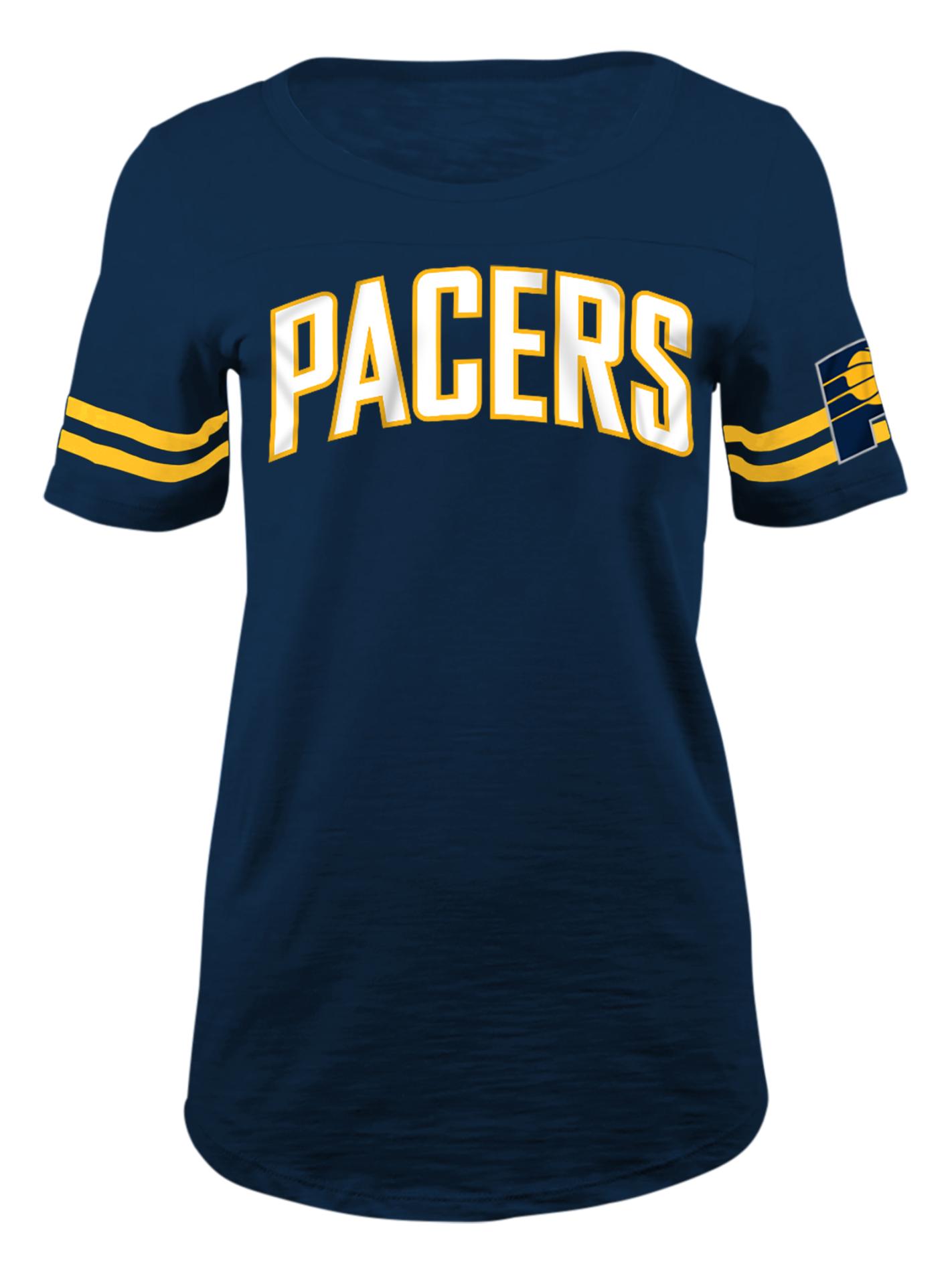 NBA(CANONICAL) Women's Burnout T-Shirt - Indiana Pacers, Size: Medium NBA(CANONICAL) Women's Burnout T-Shirt - Indiana Pacers, Size: Medium