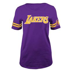 NBA(CANONICAL) Women's Burnout T-Shirt - Los Angeles Lakers