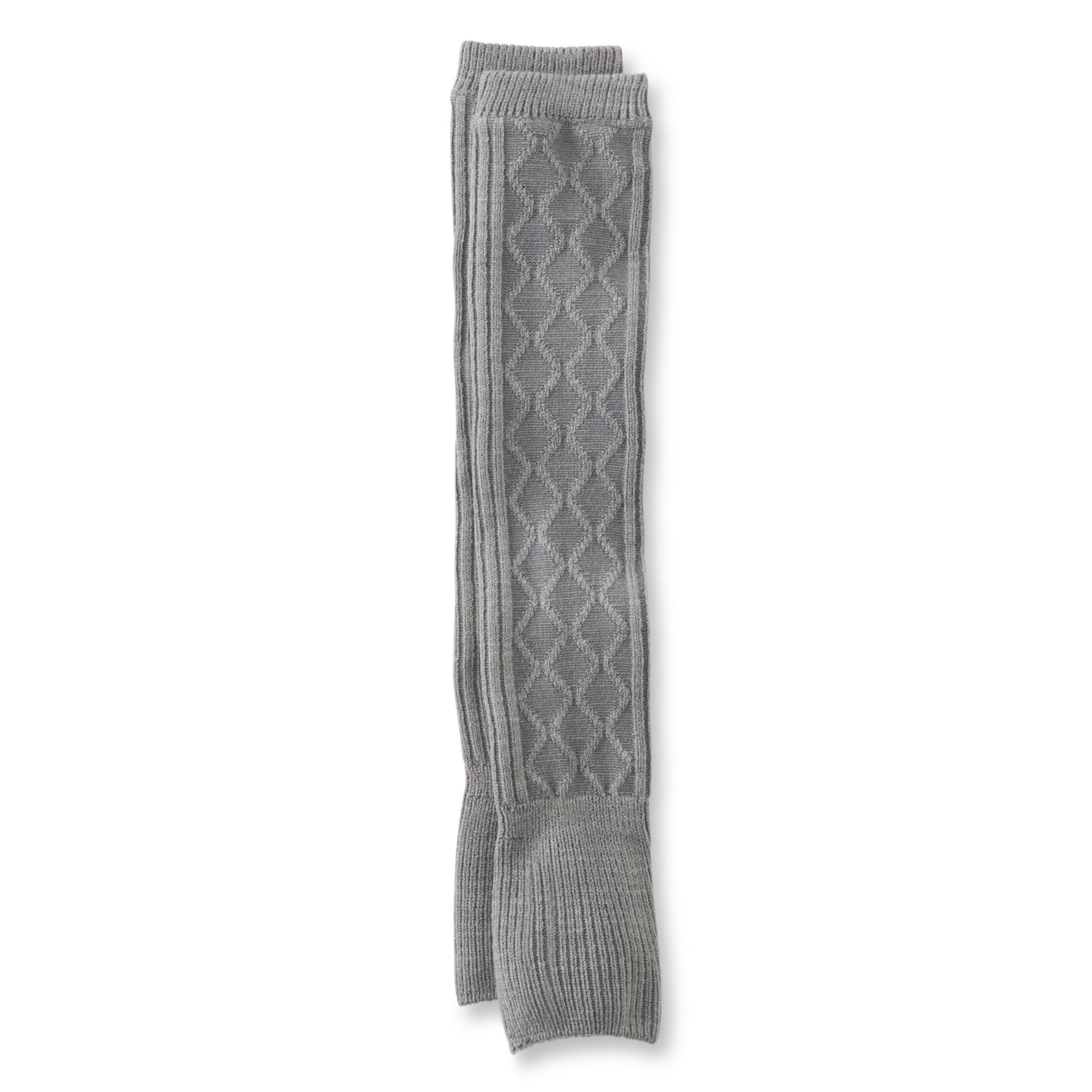 Studio S Women's Cable Knit Leg Warmers