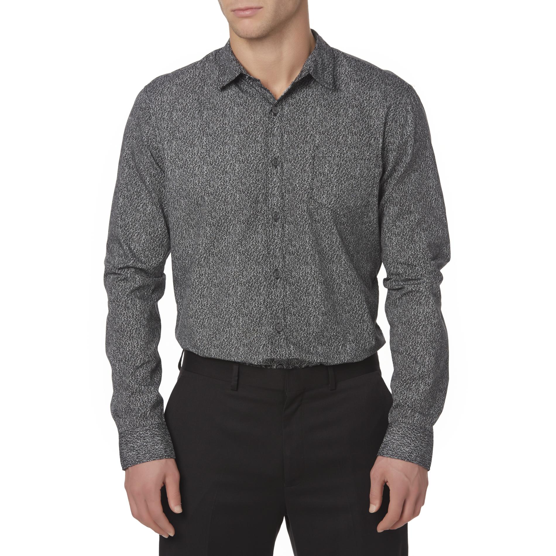 Structure Men's Slim Fit Shirt - Speckle
