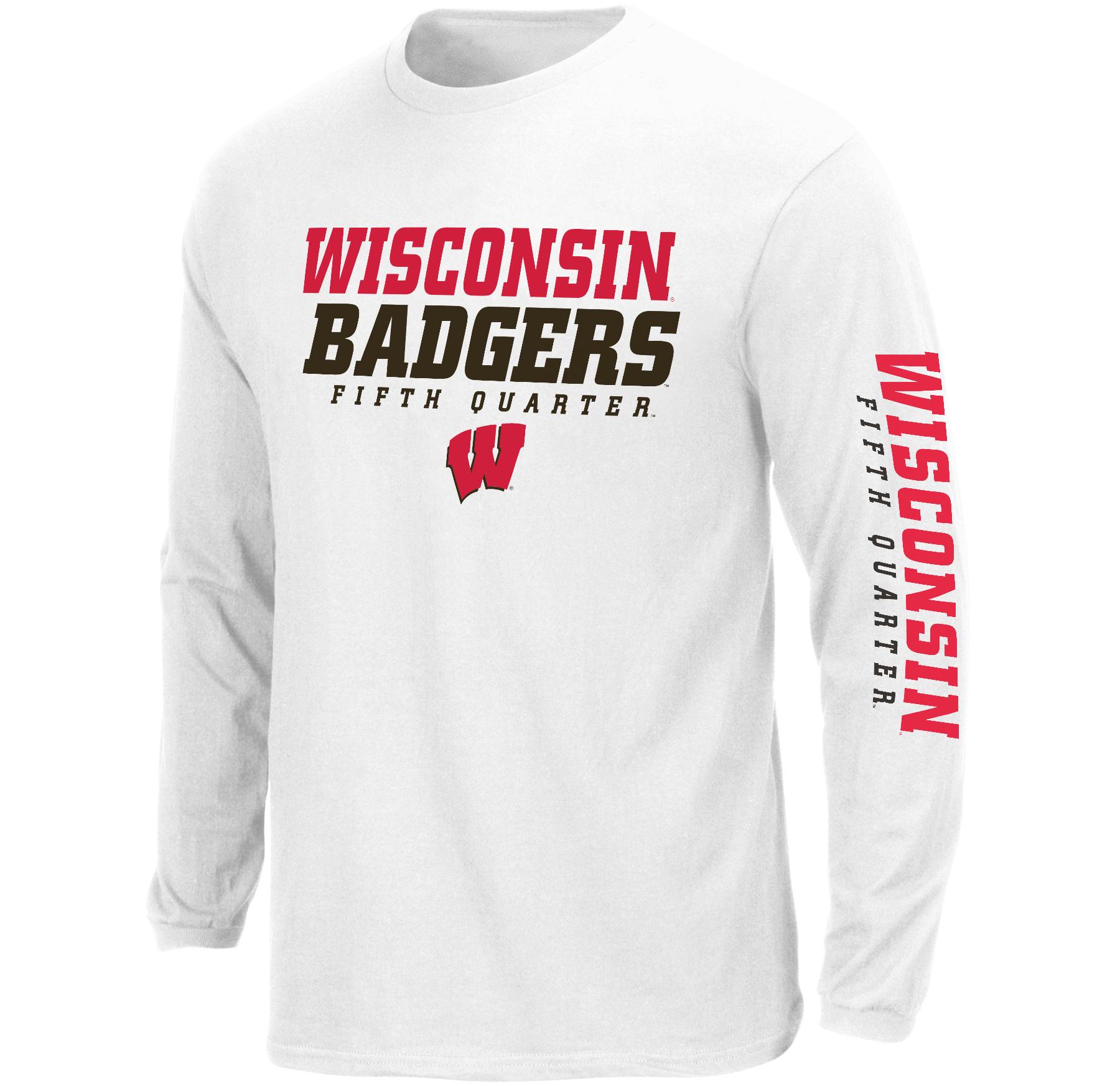 NCAA Men's Long-Sleeve T-Shirt - Wisconsin Badgers