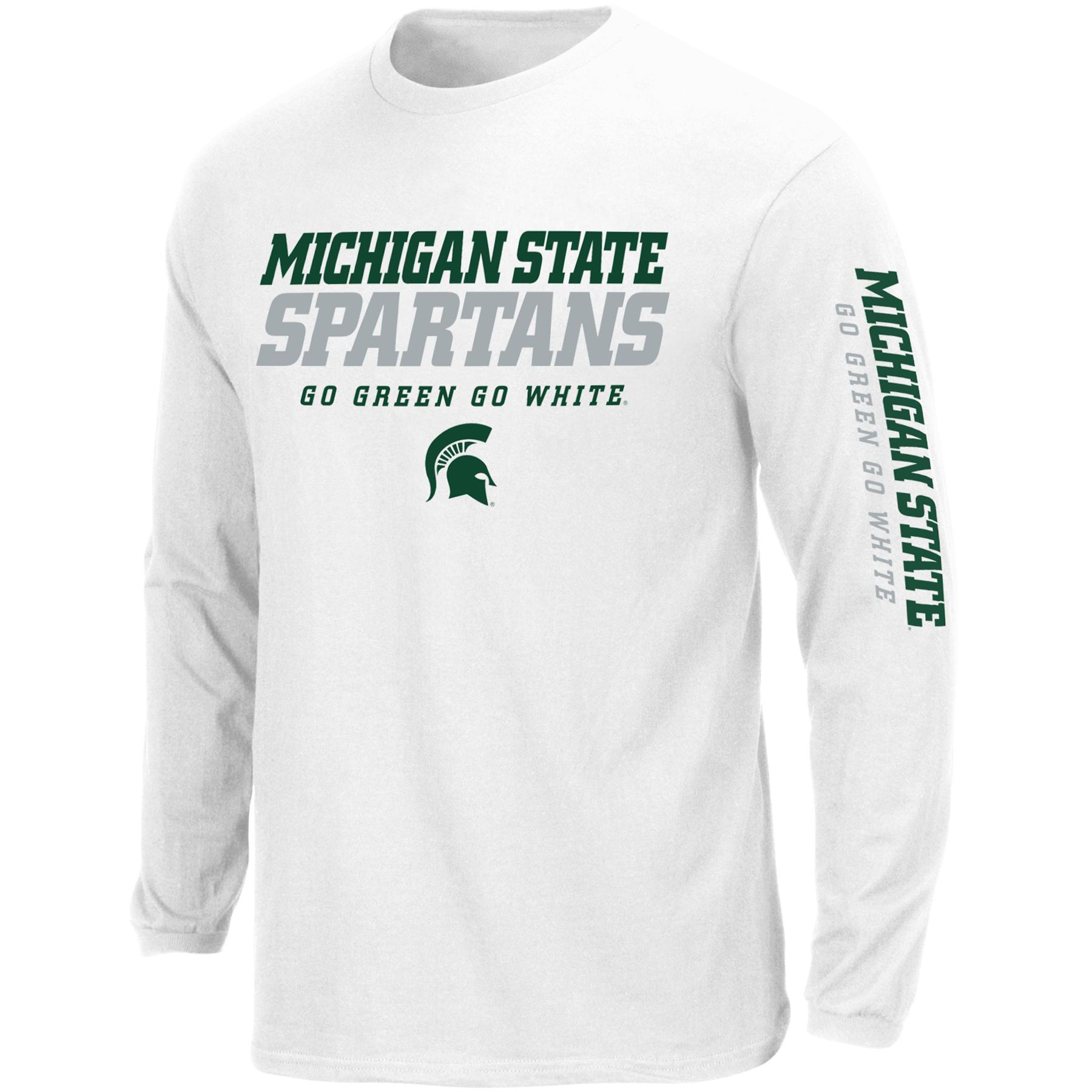 NCAA Men's Long-Sleeve T-Shirt - Michigan State Spartans