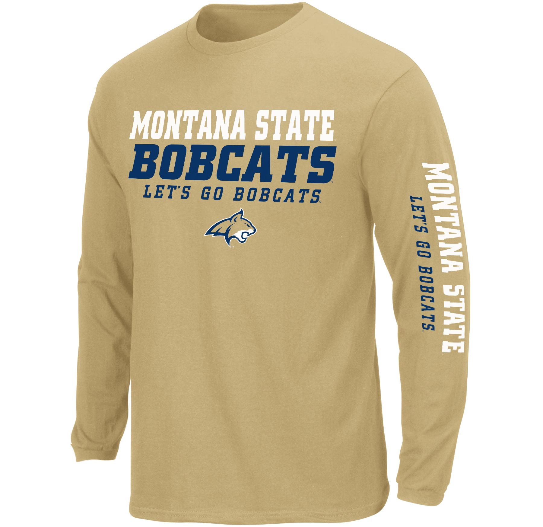 NCAA Men's Big & Tall Long-Sleeve T-Shirt - Montana State Bobcats