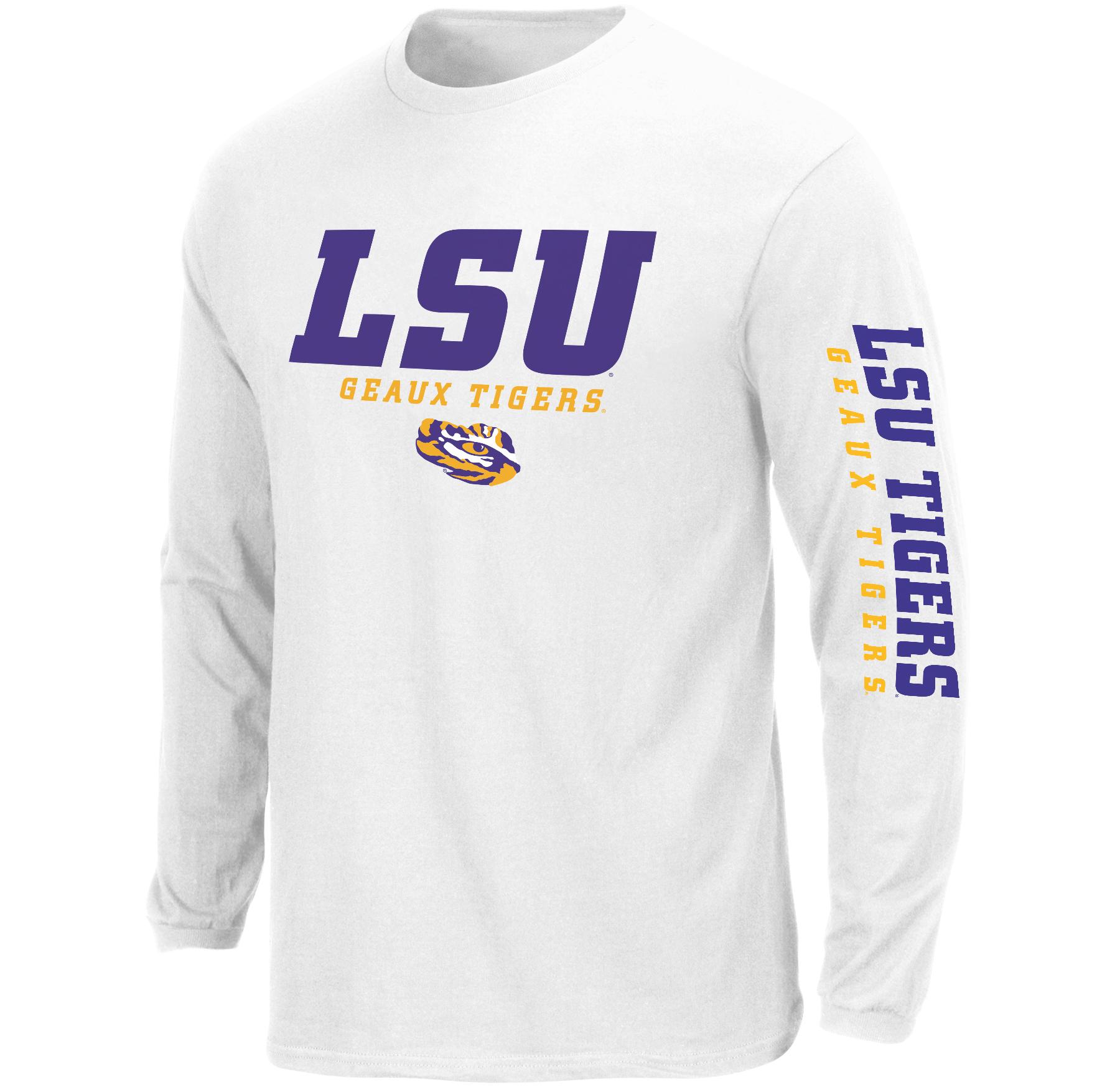 NCAA Men's Long-Sleeve T-Shirt - Louisiana State Tigers