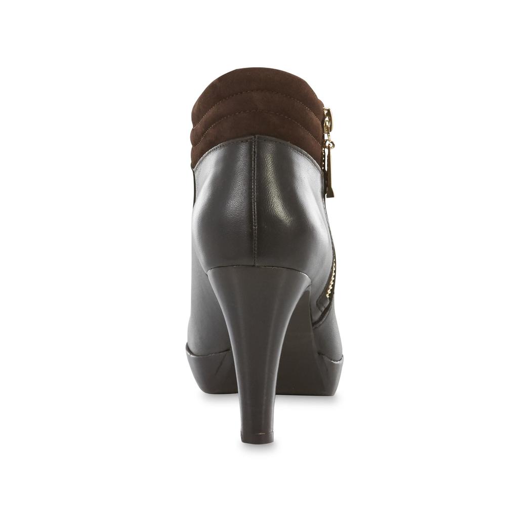 Carlo Rossetti Women's Gloriola Brown Dress Boot