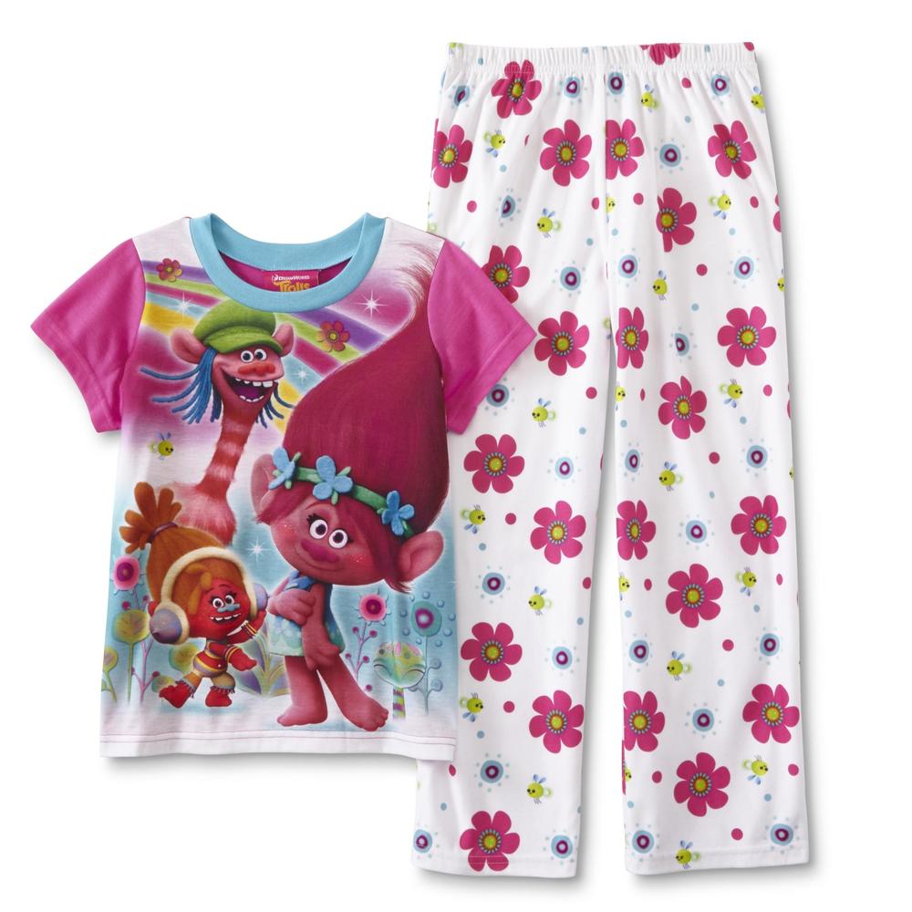Dreamworks Trolls Girls' Pajama Top & Pants
