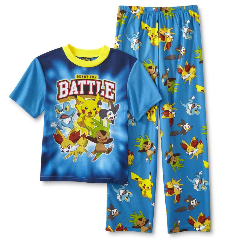 Nintendo Pokemon Boys' Pajama Shirt & Pants - Pikachu