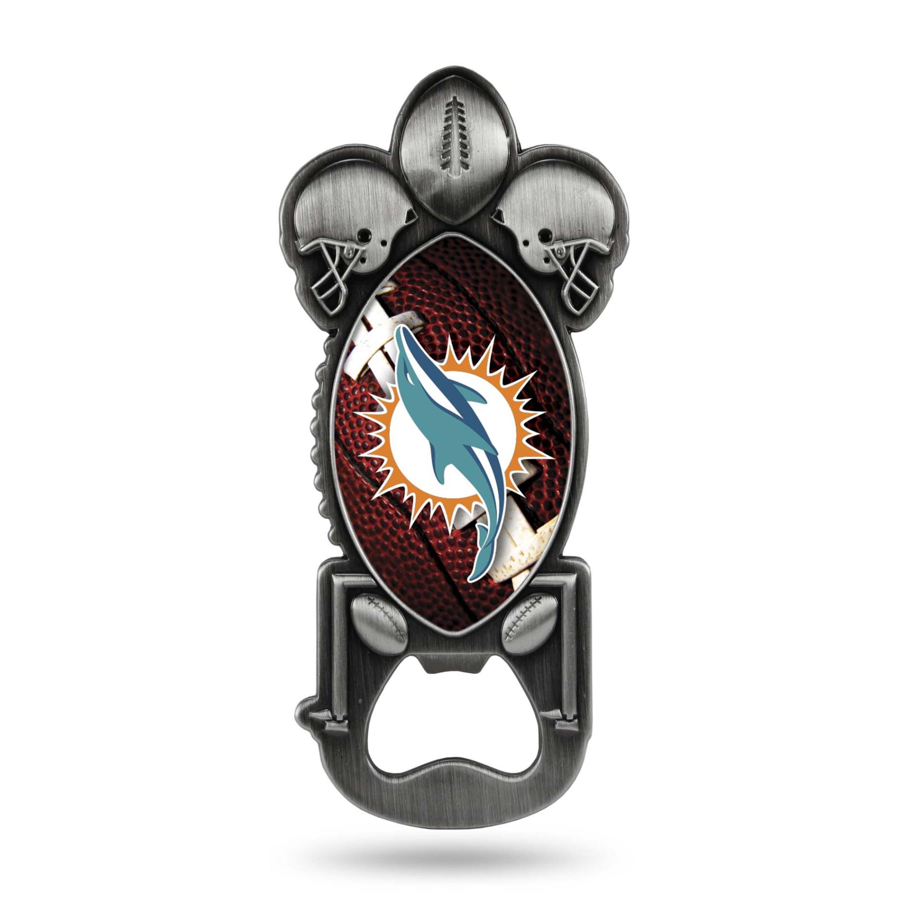 NFL Magnetic Bottle Opener - Miami Dolphins NFL Magnetic Bottle Opener - Miami Dolphins