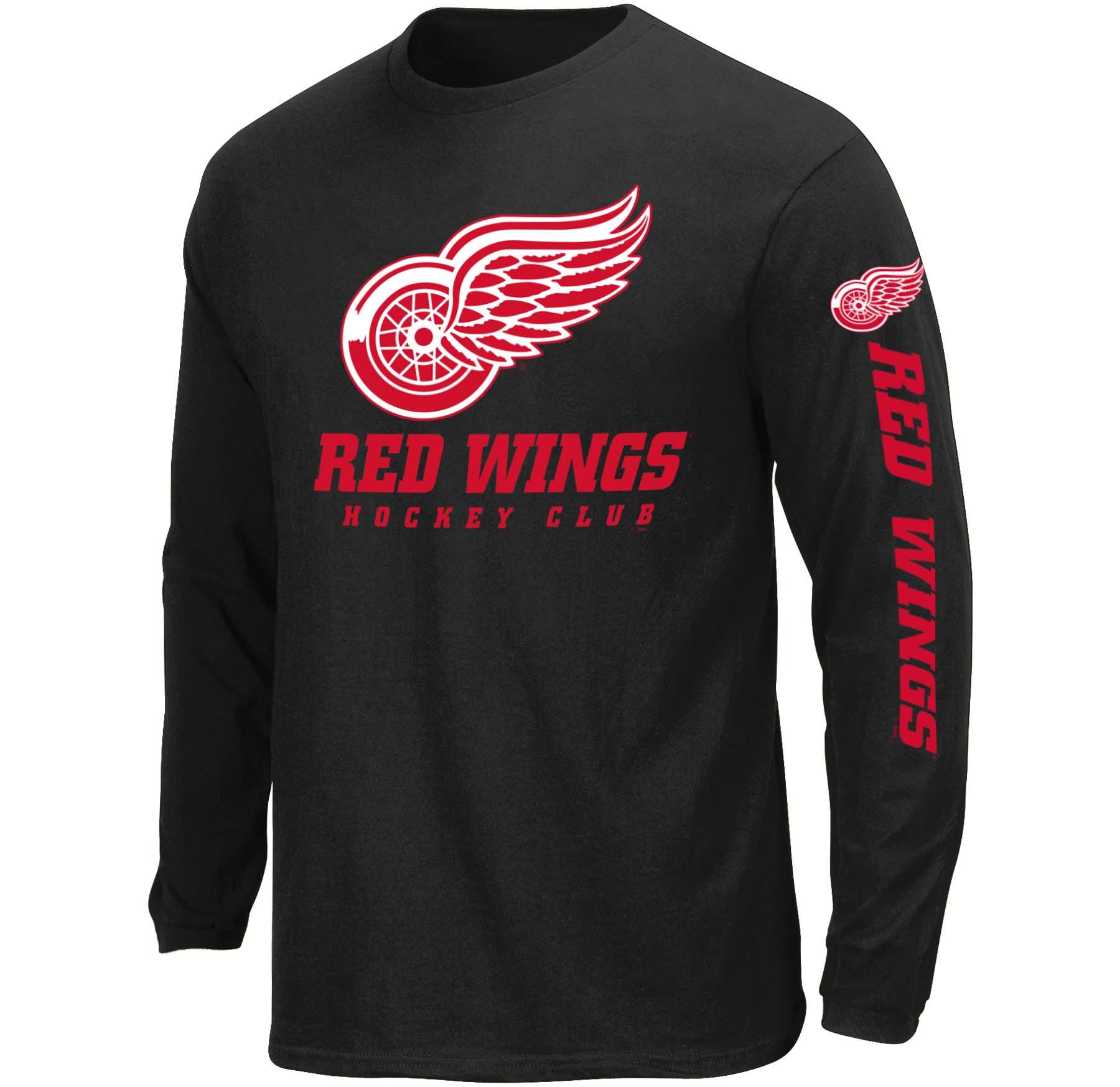 NHL Men's Long-Sleeve T-Shirt - Detroit Red Wings