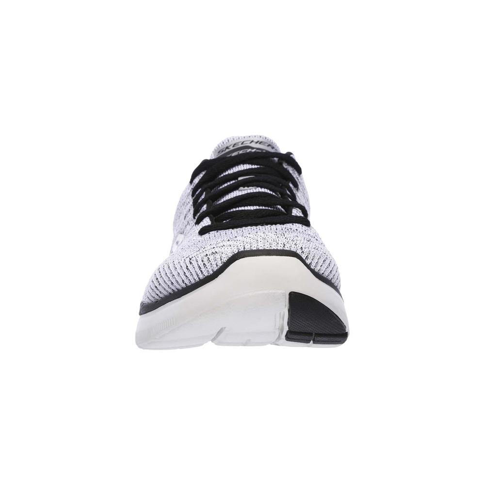 Skechers Men's Flex Advantage 2.0 Missing Link Sneaker - White/Black