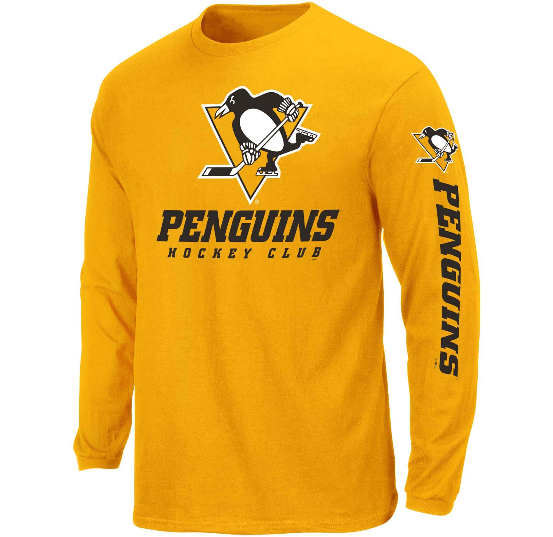 NHL Men's Long-Sleeve T-Shirt - Pittsburgh Penguins
