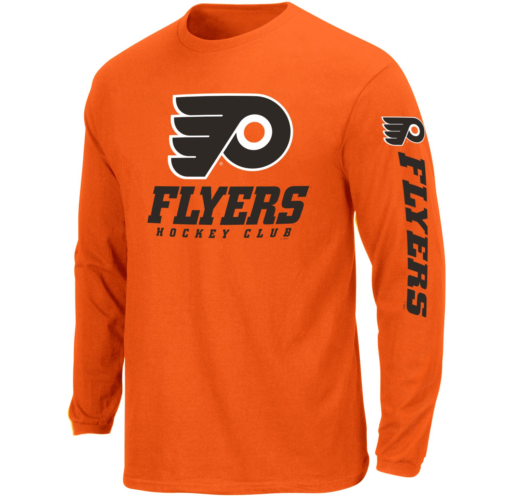 NHL Men's Big & Tall Long-Sleeve T-Shirt - Philadelphia Flyers