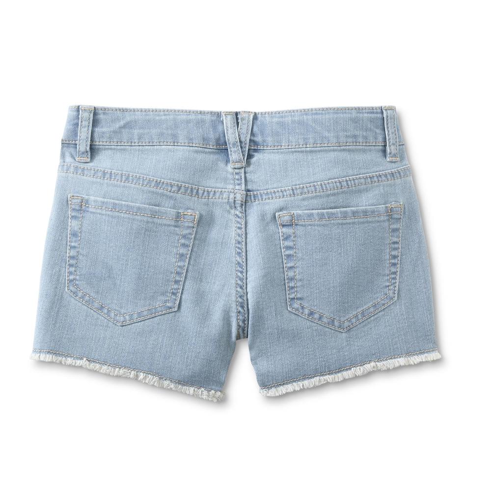 ROEBUCK & CO R1893 Girls' Embellished Jean Shorts