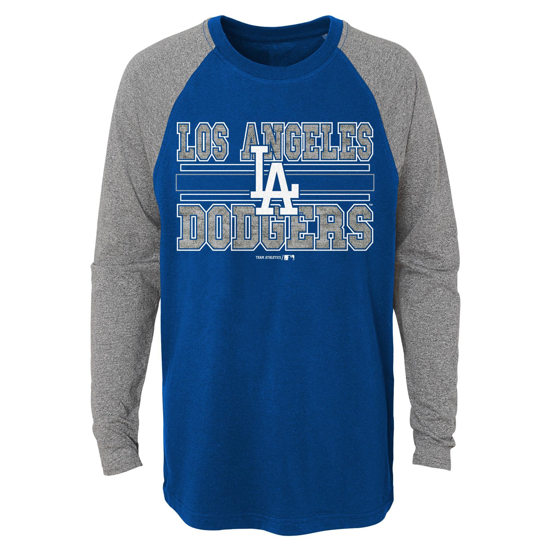 MLB Boys' Long-Sleeve T-Shirt - Los Angeles Dodgers