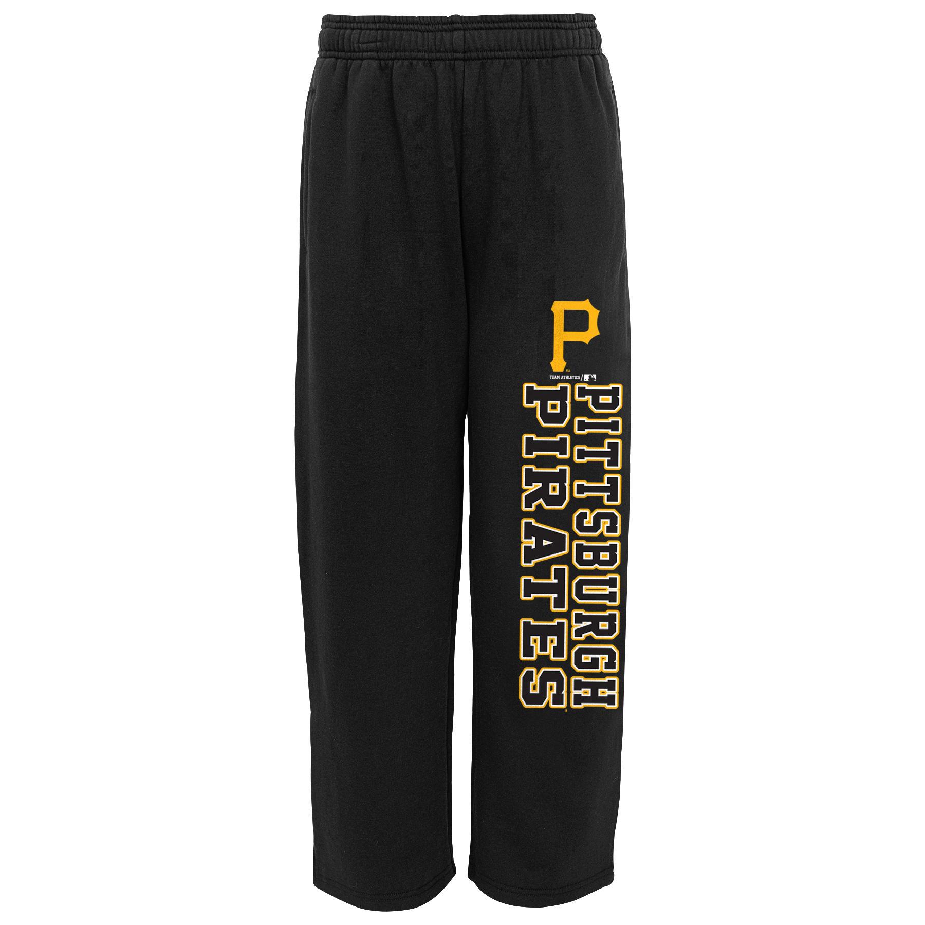 MLB Boys' Sweatpants - Pittsburgh Pirates, Size: Large MLB Boys' Sweatpants - Pittsburgh Pirates, Size: Large