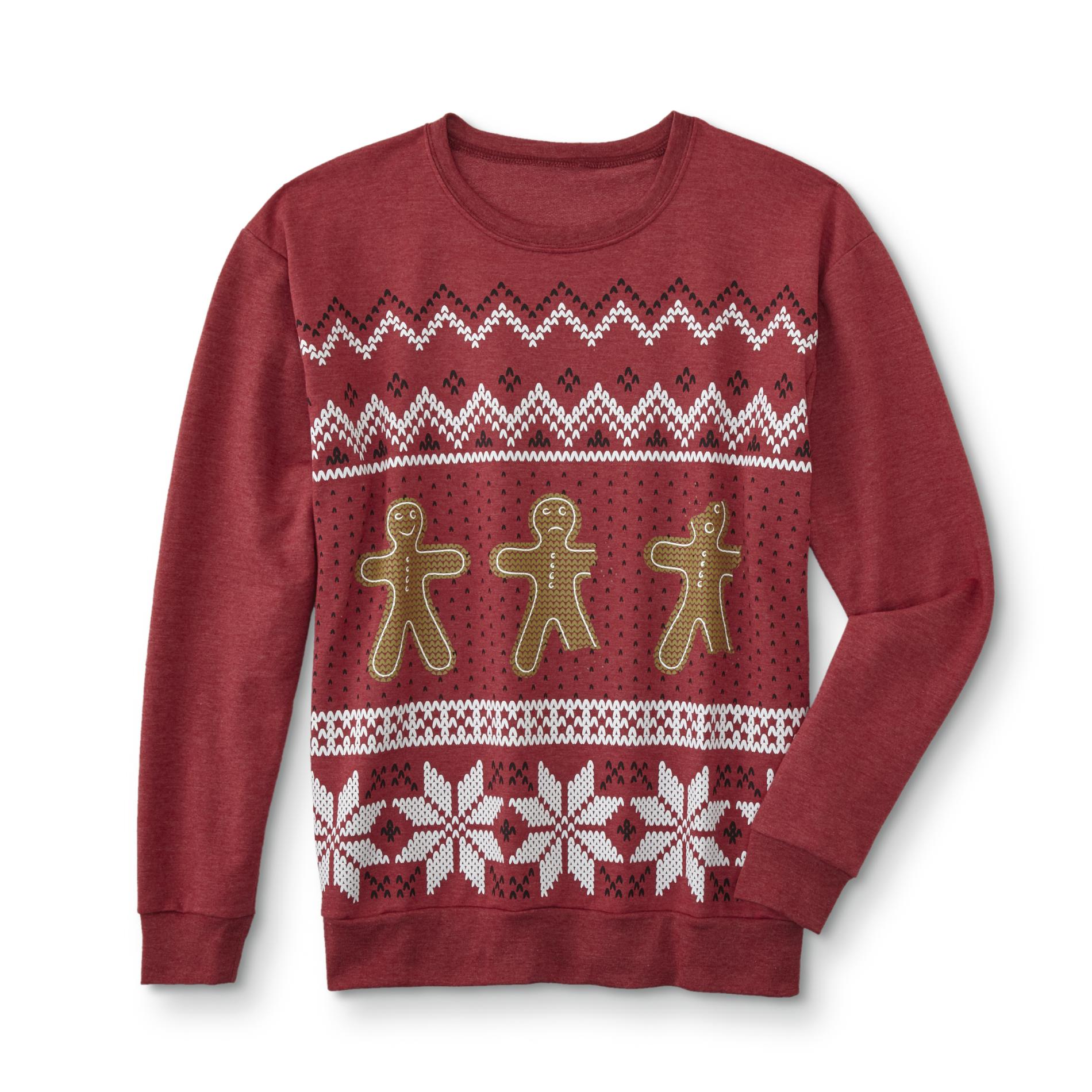 Men's Ugly Christmas Sweatshirt - Fair Isle