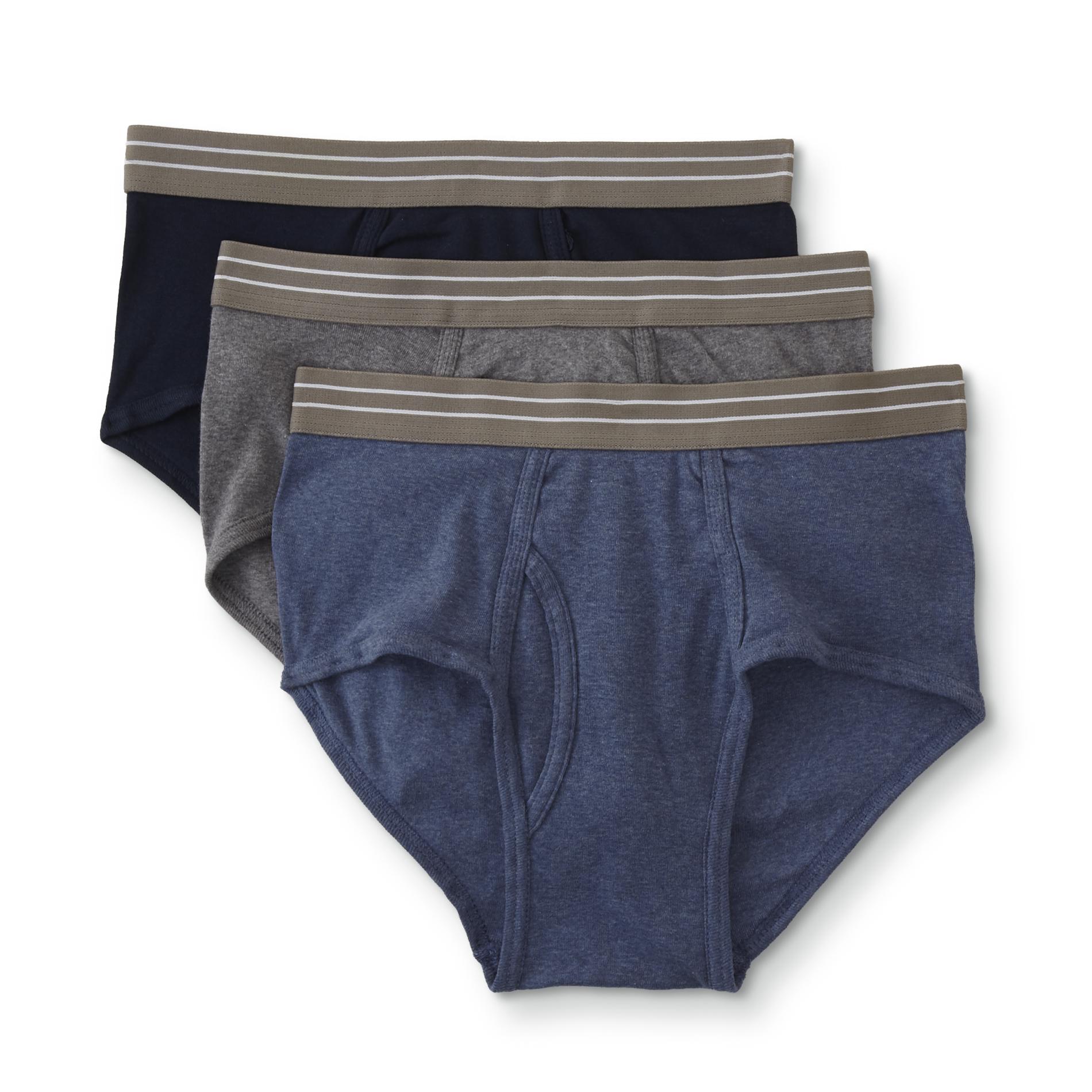 Simply Styled Men's Big & Tall 3-Pack Briefs