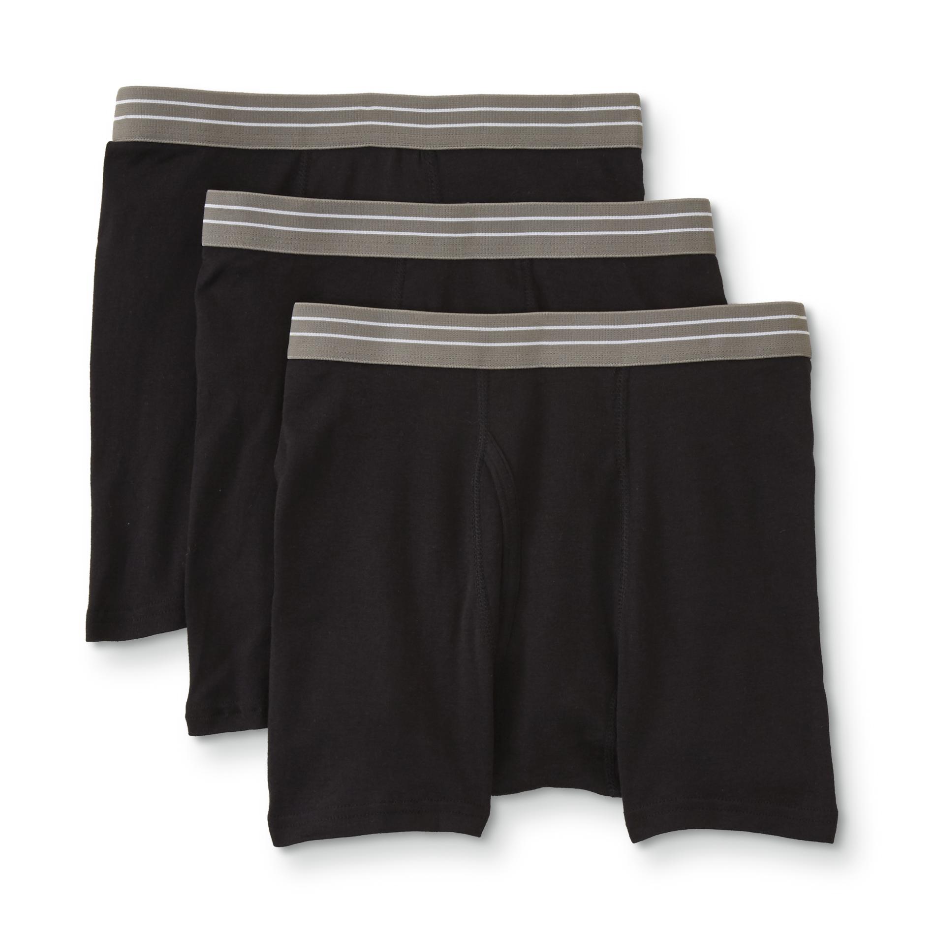 Simply Styled Men's Big & Tall 3-Pack Boxer Briefs
