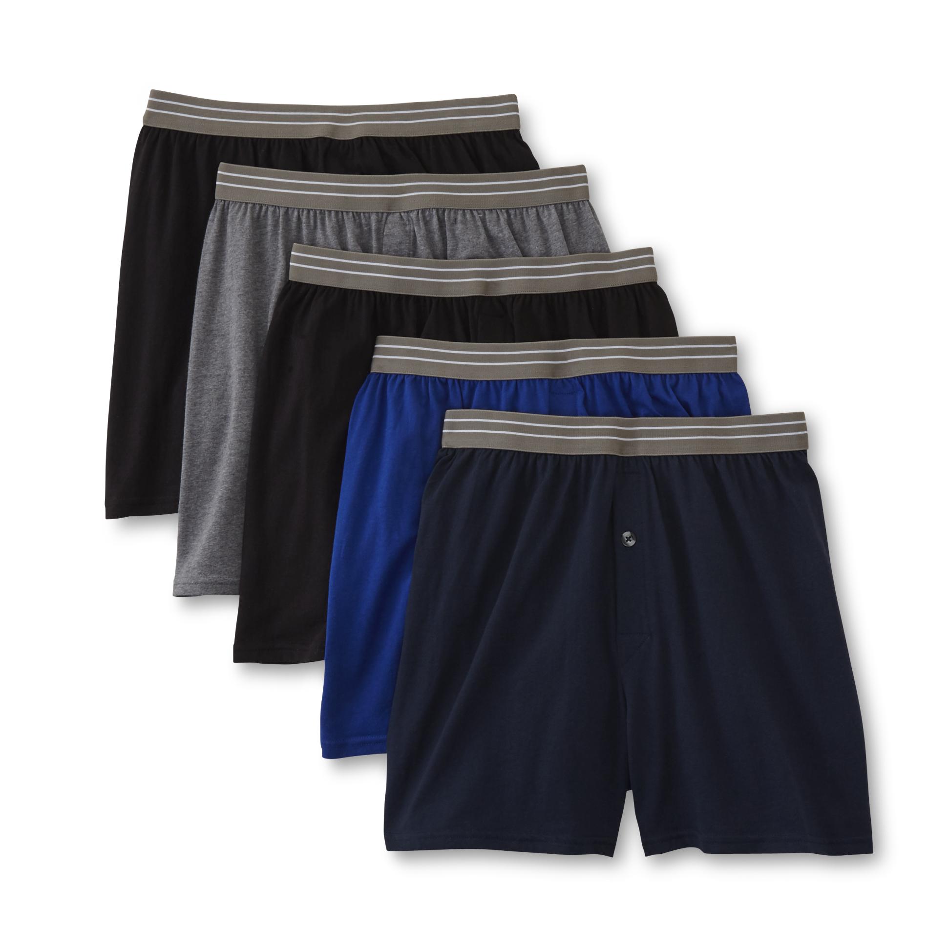 Simply Styled Men's 5-Pack Boxers