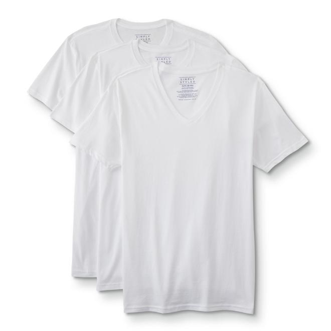 Simply Styled Men S Big Tall 3 Pack V Neck T Shirts