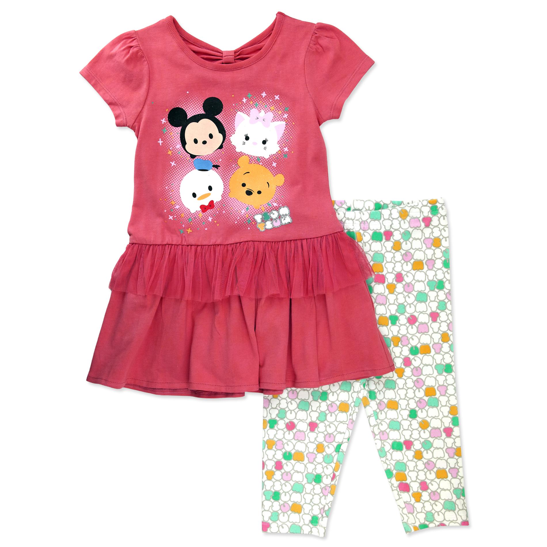 Disney Tsum Tsum Toddler Girls' Tunic & Leggings