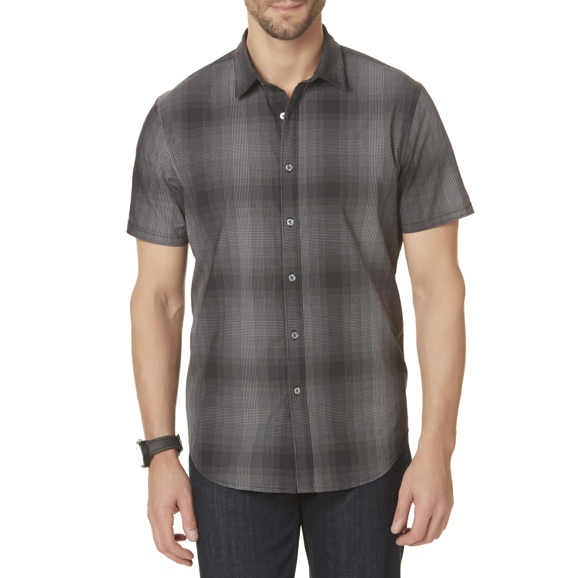 Structure Men's Short-Sleeve Shirt - Plaid