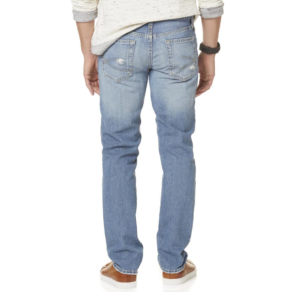 Roebuck & Co. Men's Distressed Slim Fit Jeans