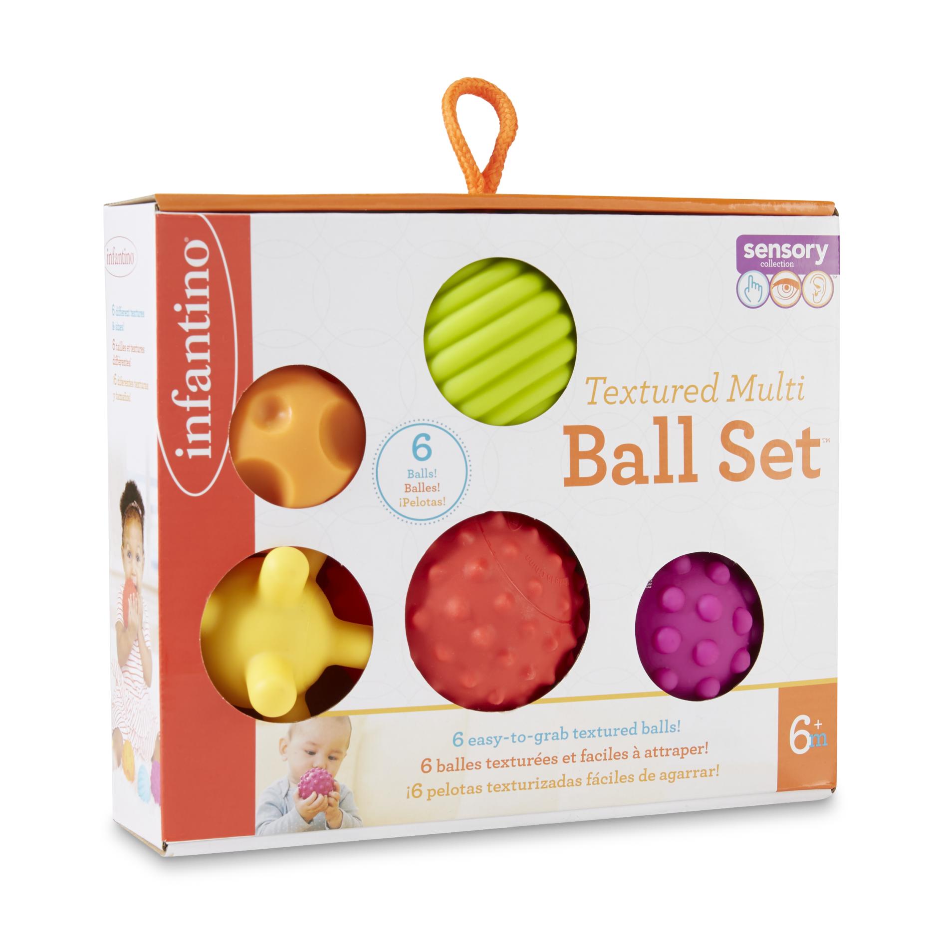 Infantino 6-Piece Textured Ball Set