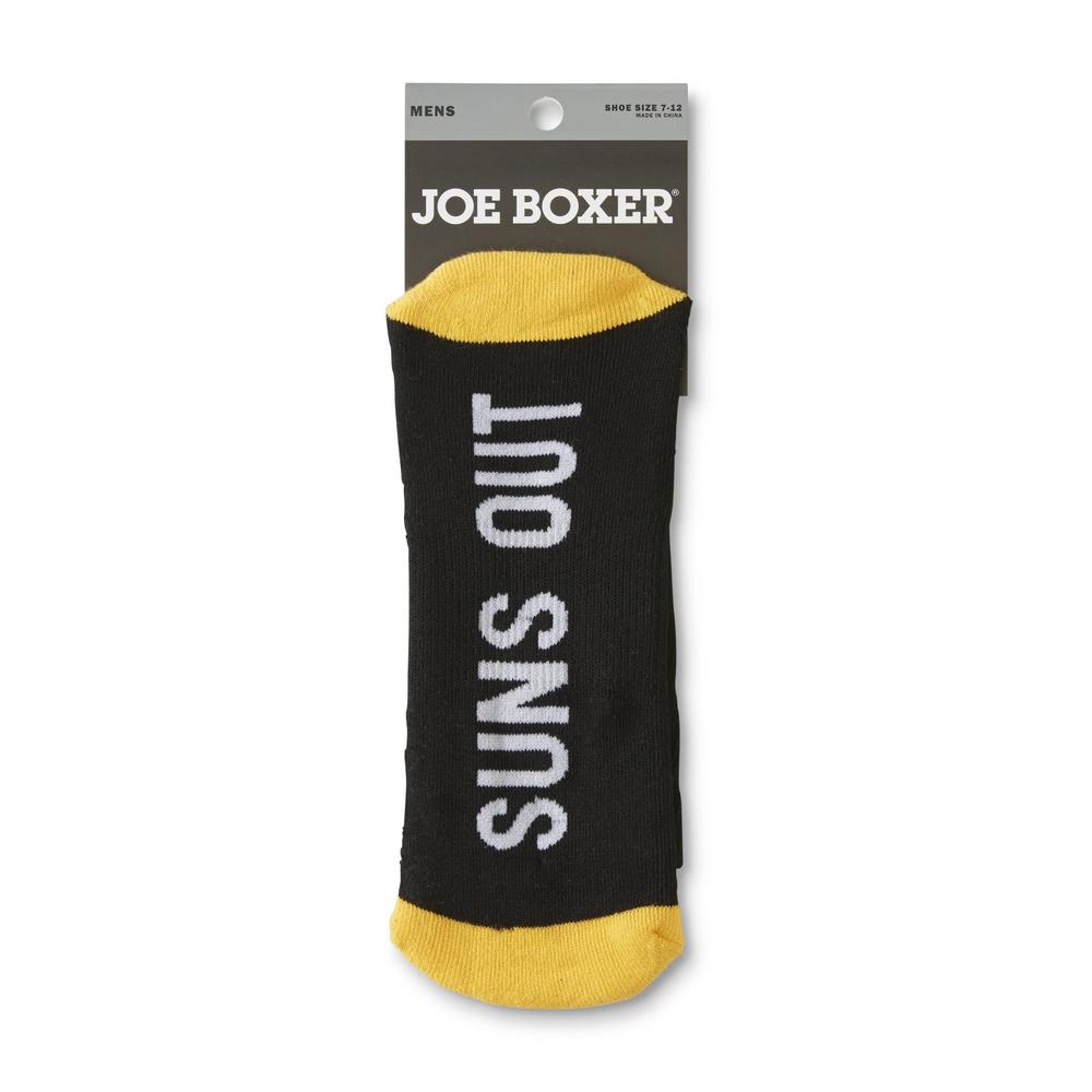 Joe Boxer Men's Crew Socks - Suns Out Guns Out