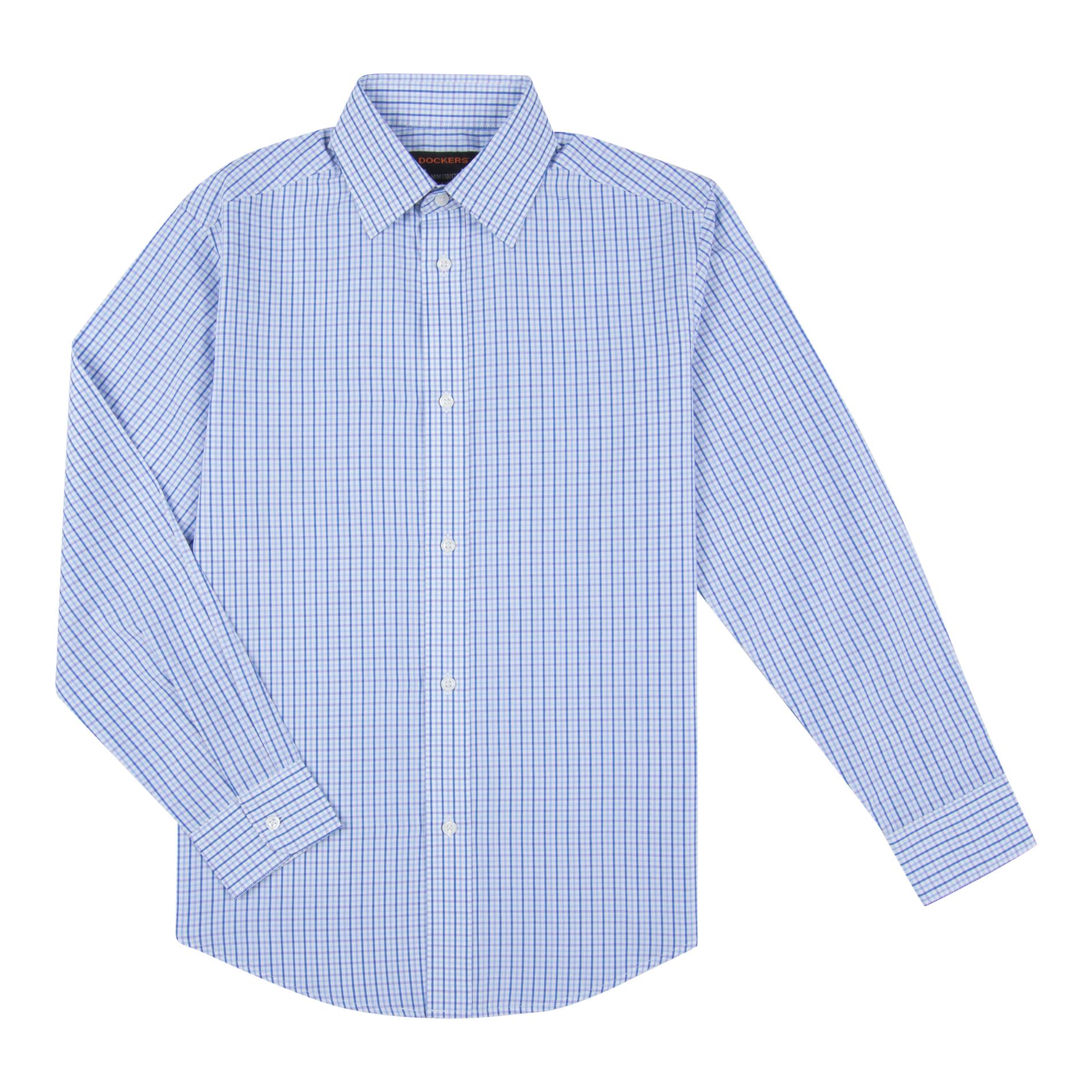 Dockers Boys' Button-Front Shirt - Checkered
