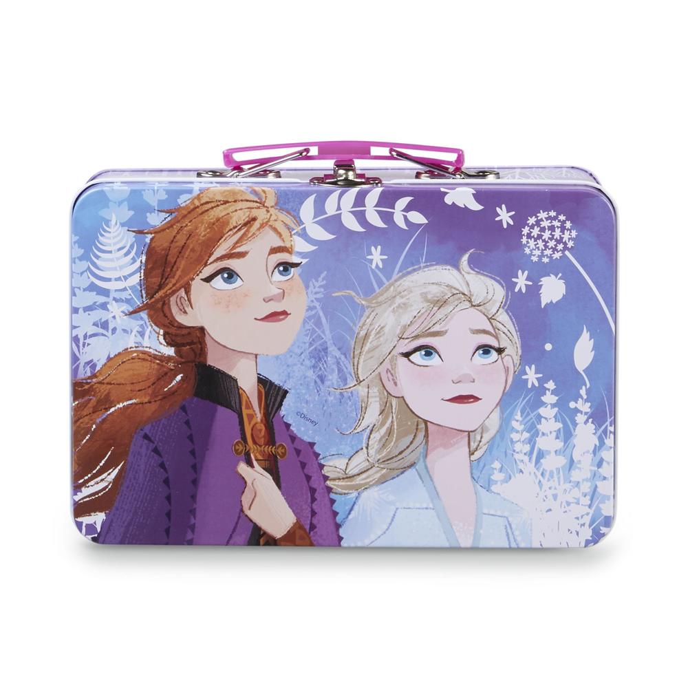 Girls' Frozen II Lunchbox, Hair Bow & Cosmetics - Anna/Elsa