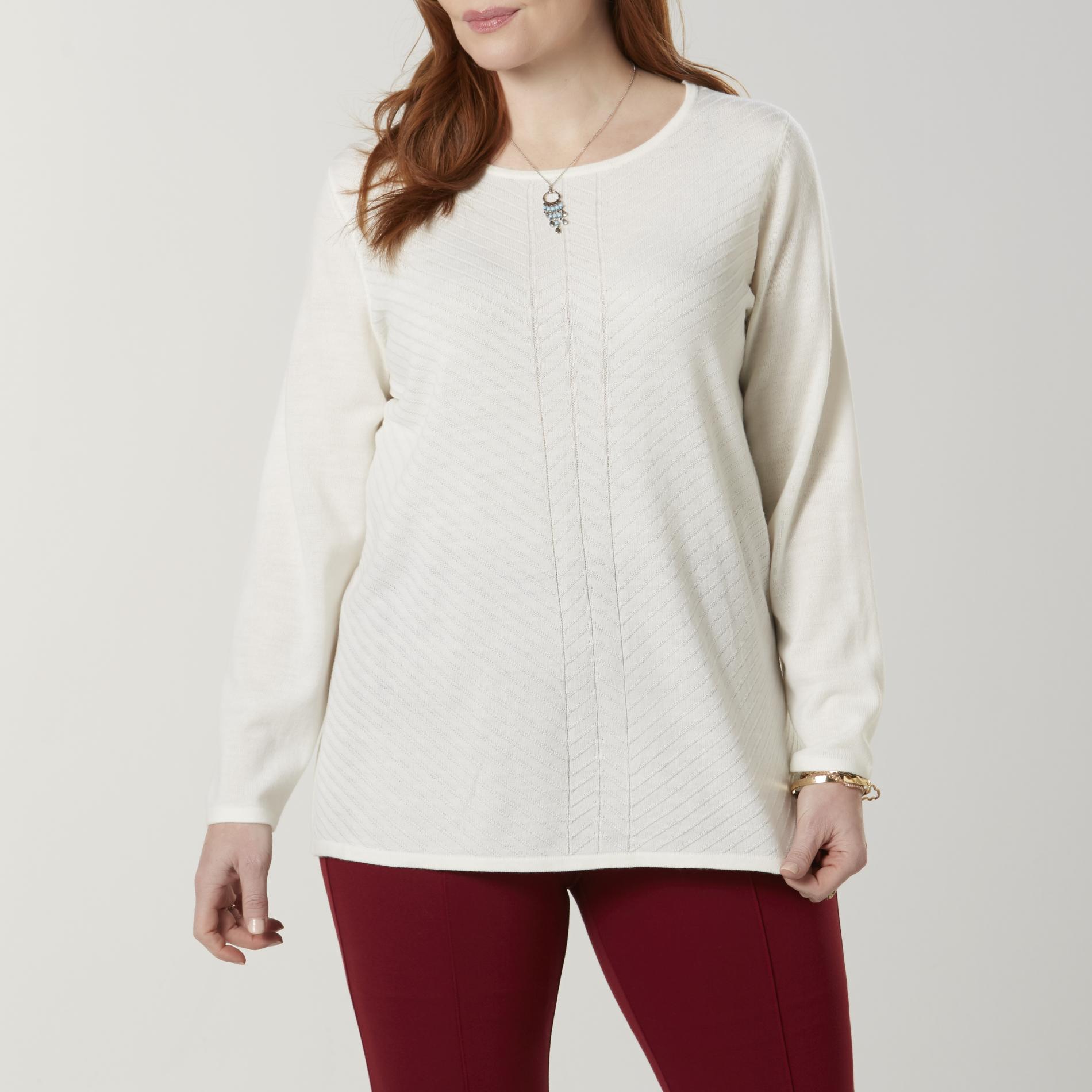 Laura Scott Women's Plus Sweater