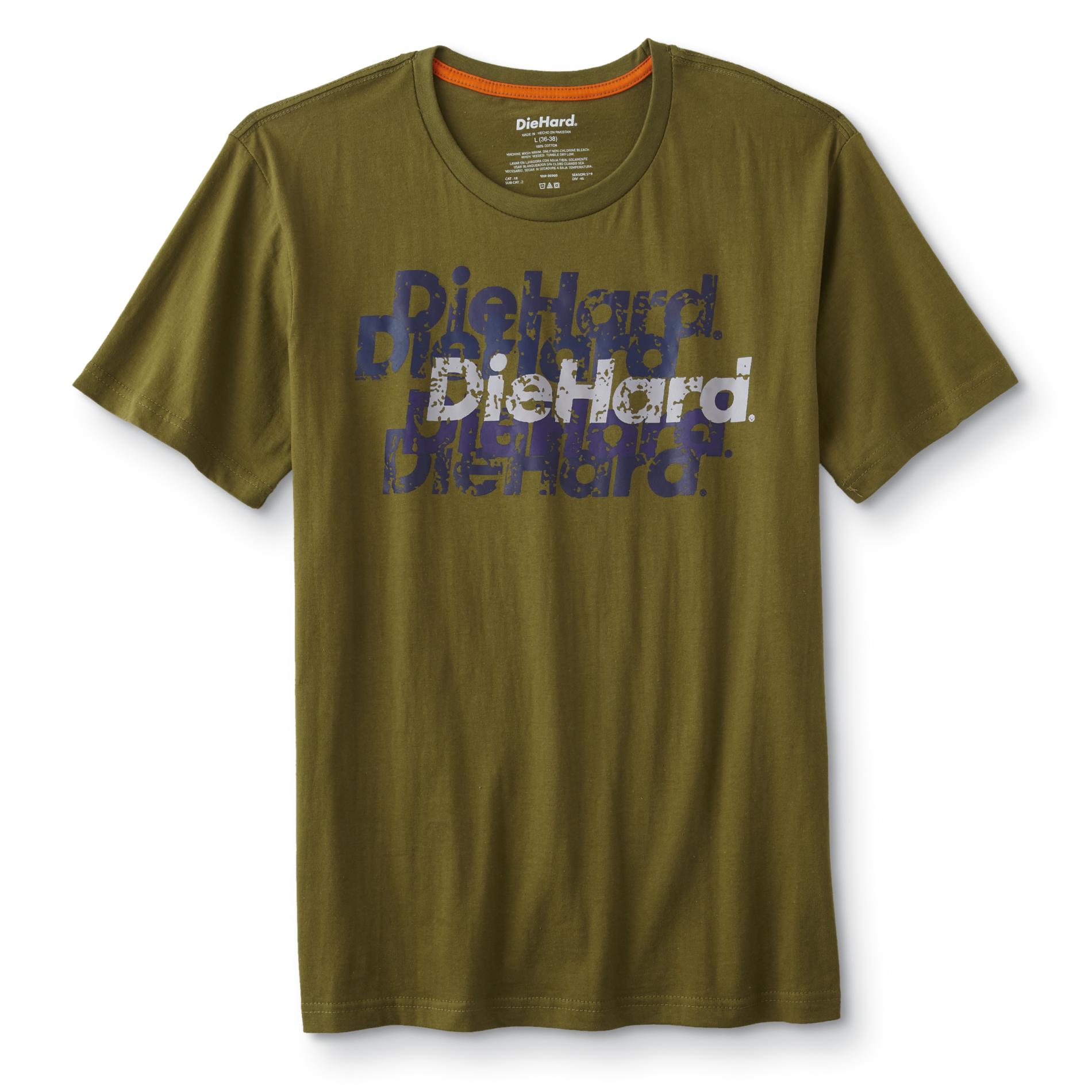 DieHard Men's Graphic T-Shirt, Size: Medium, Green DieHard Men's Graphic T-Shirt, Size: Medium, Green