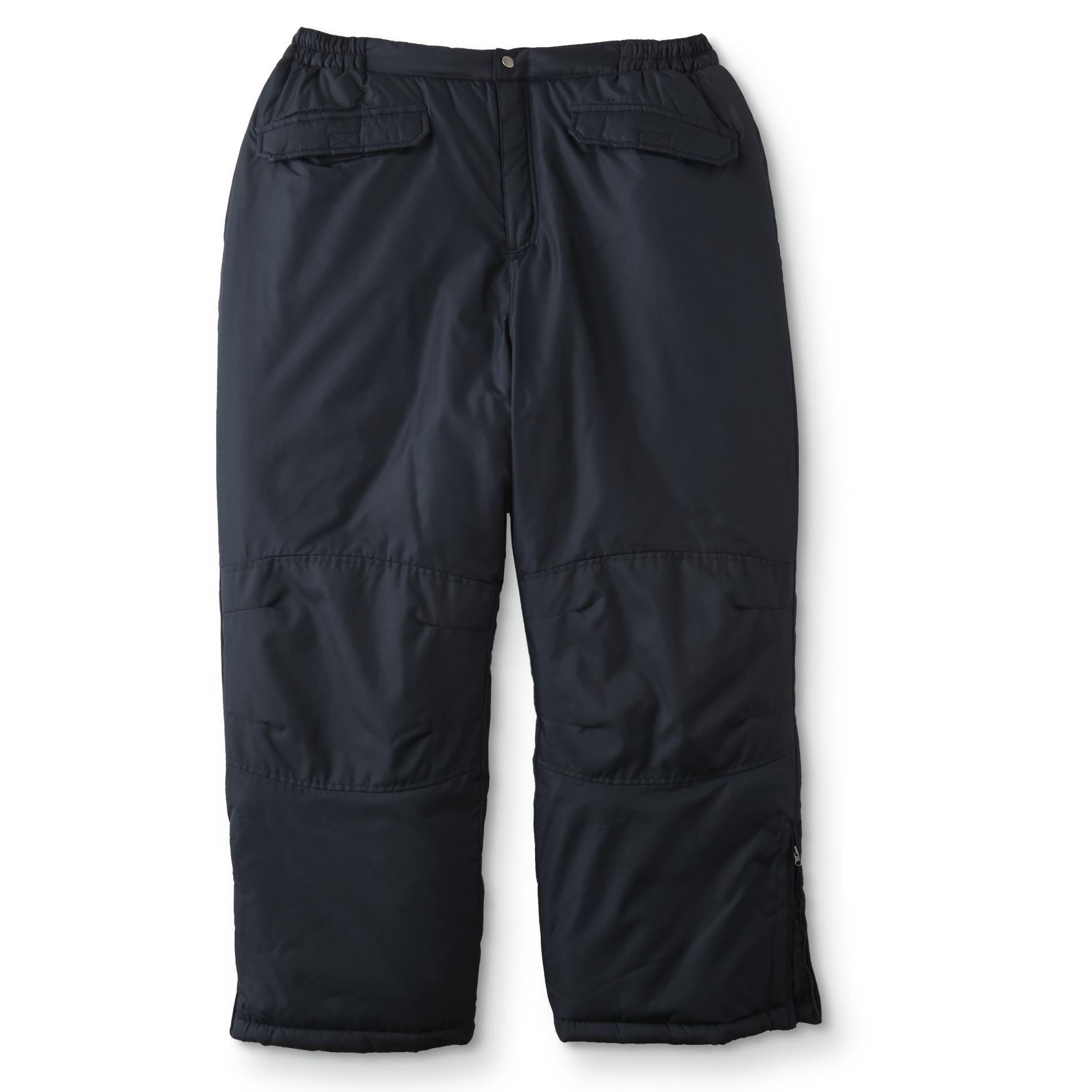 Cherokee Footwear Men's Ski Pants, Size: Medium, Black Cherokee Footwear Men's Ski Pants, Size: Medium, Black