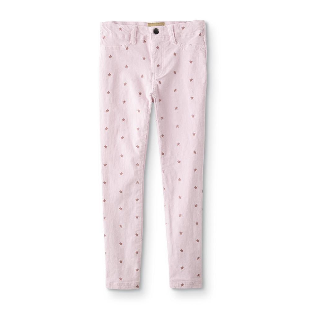 Roebuck & Co. Girls' Embellished Corduroy Pants - Stars