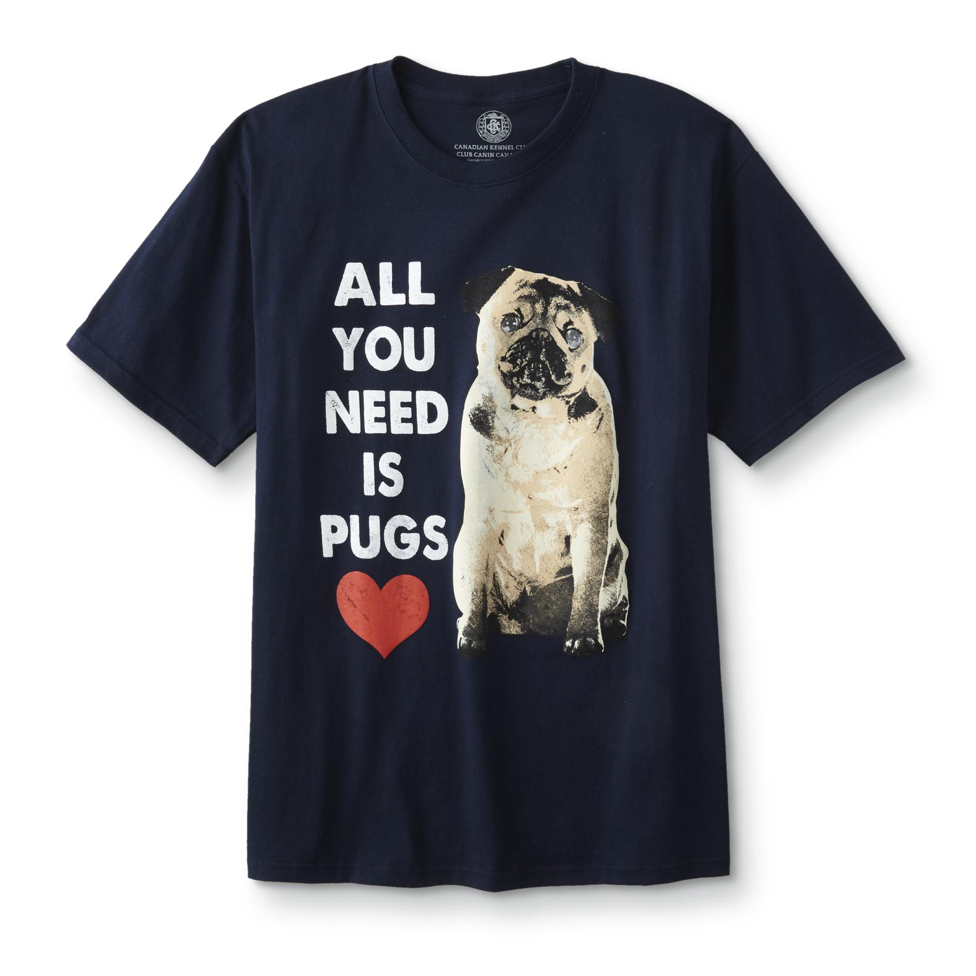Men's Graphic T-Shirt - Pugs