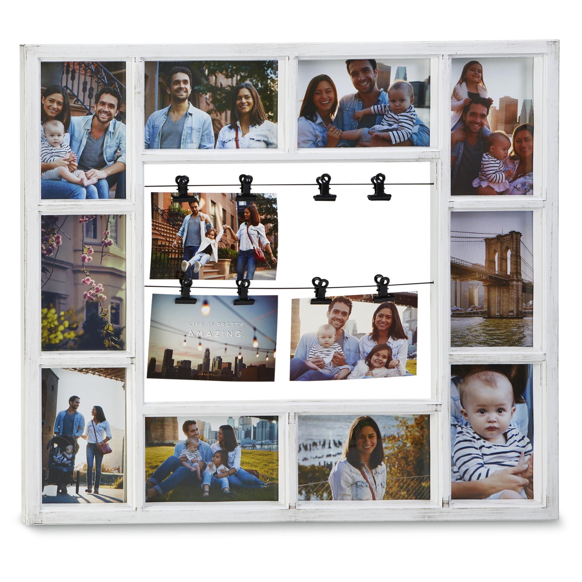 Collage Picture Frame, White Collage Picture Frame, White