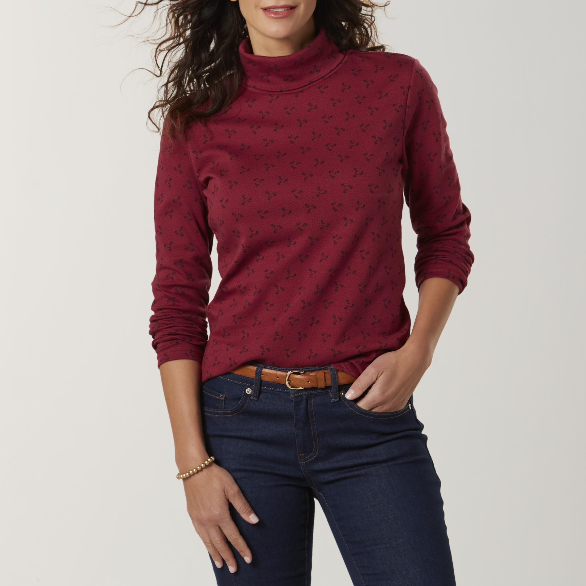 Mock Turtlenecks Women S Tops Kmart