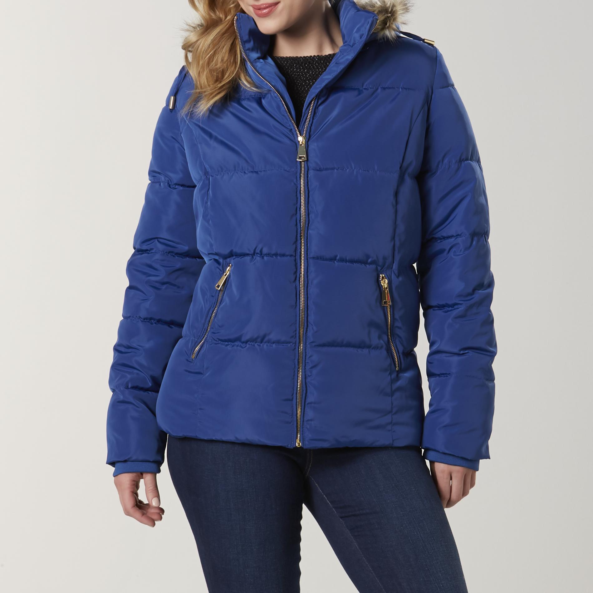 sears women's plus size winter coats